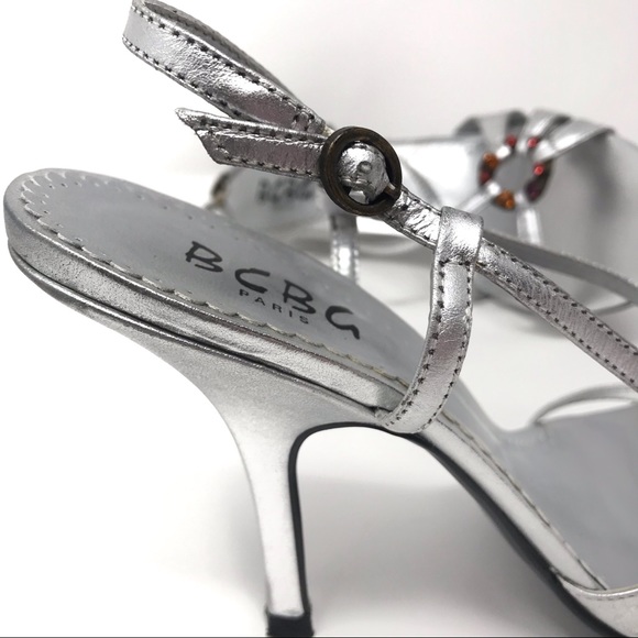 BCBG “Libella” Silver Metallic Kid Shoe - Picture 7 of 8